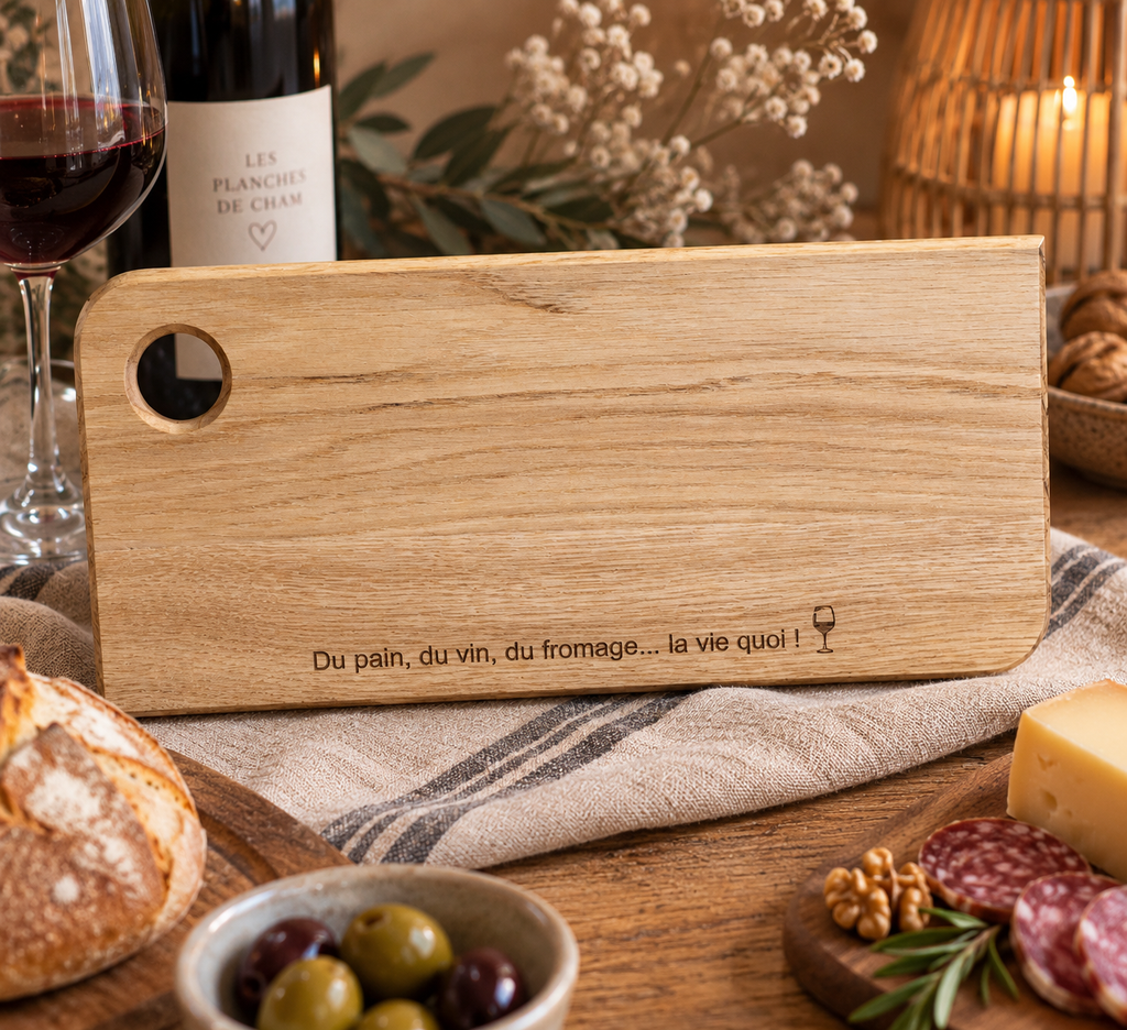 La Planche Terroir en chêne