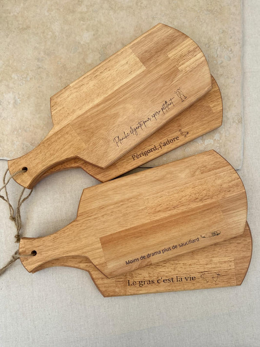 La planche apéro bois à personnaliser